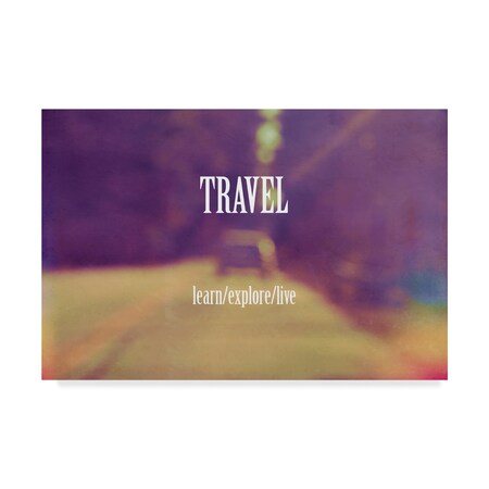 Trademark Fine Art Vintage Skies 'Travel' Canvas Art, 16x24 ALI20464-C1624GG